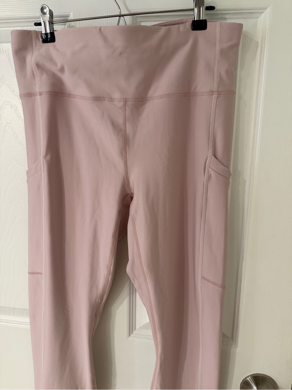Fabletics - Light Pink High-Waist Leggings - Picture 2 of 9